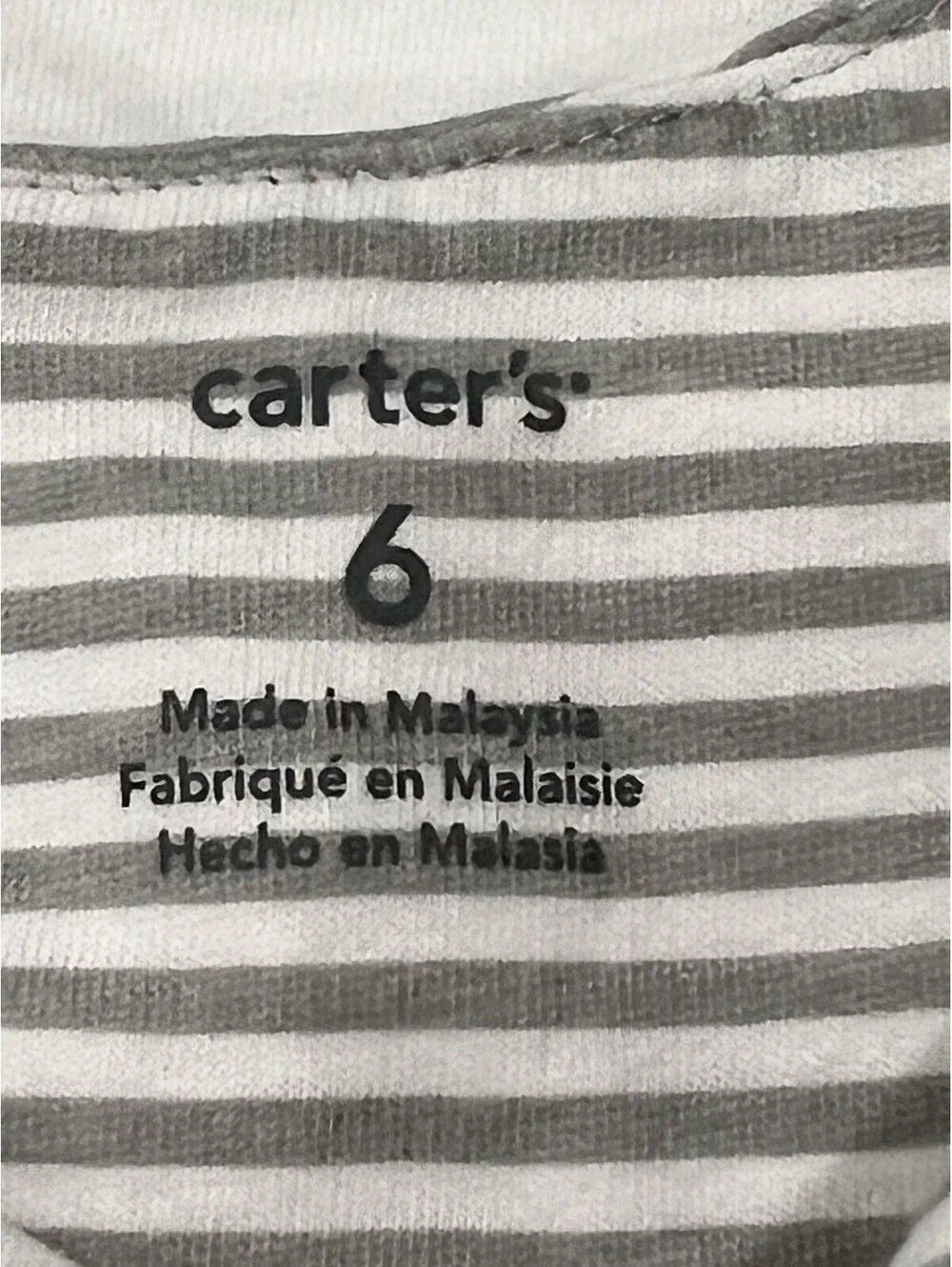 Carters Girls Tops Lot of3 Multicolor Size 6-6X